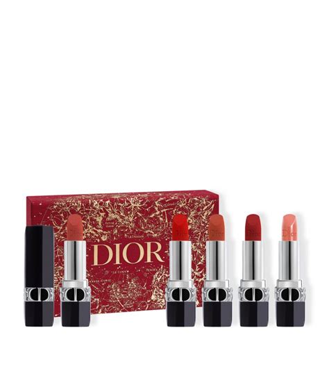 dior limited edition lipstick set 2018|Rouge Dior Lipstick Velvet Finish Limited Edition .